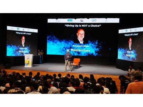 Entertainment News | IFFI 2025: Fourth Day Witnessed Filmmaking Approaches of Directors, Masterclass by Anupam Kher