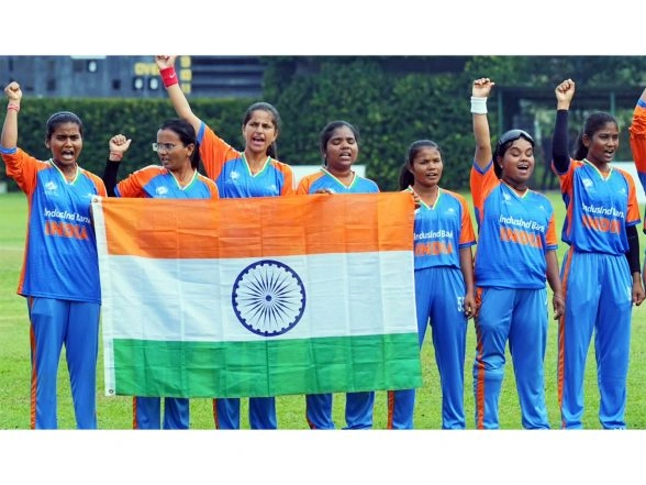 Sports News | Jyotiraditya Scindia Applauds India's Blind Women's Cricket Team for T20 World Cup Win
