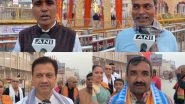 India News | Ayodhya: Devotees Reach Shri Ram Janmabhoomi Temple Ahead of Flag Hoisting Ceremony on Tuesday