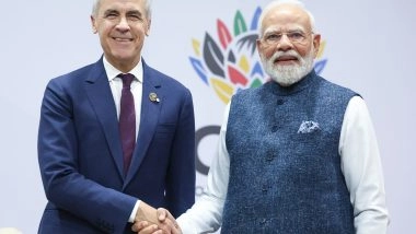 World News | Canadian PM Carney Accepts PM Modi's Invitation to Visit India in Early 2026