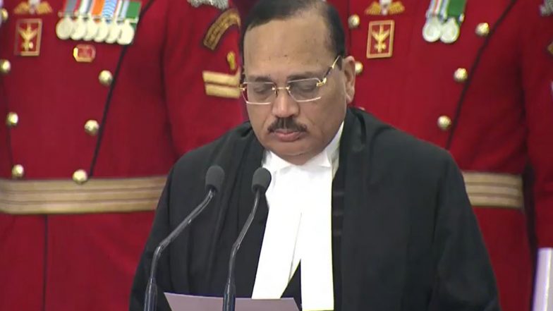 India News | Justice Surya Kant Sworn in as the 53rd Chief Justice of India; Global Judicial Dignitaries Attend Ceremony