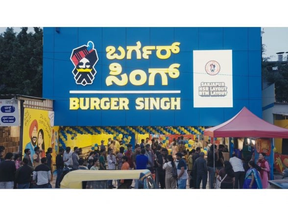 Business News | Burger Singh Sets a New QSR Record: 3300 Plus Free Meals Served in a Single Day as Bengaluru Turns Up in Massive Numbers