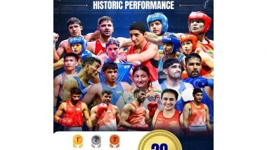 Sports News | PM Modi Hails Indian Pugilists for Record-breaking Performance in World Boxing Cup Finals