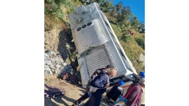 India News | Uttarakhand: Rescue Operations Underway as Bus with Several Passengers Onboard Falls into Gorge in Tehri