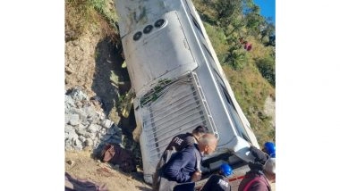 India News | Uttarakhand CM Condoles Loss of Five Lives in Bus Accident in Tehri Garhwal
