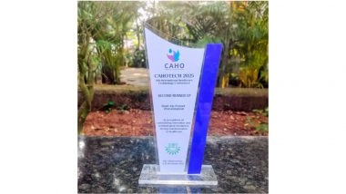 Business News | Hidoc - Unnati Shines at CAHOTECH 2025, Secures 2nd Runner-Up in Start-Up Innovation