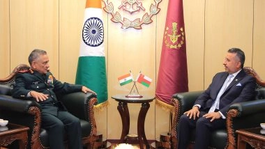 World News | CDS Chauhan, Omani Defence Secretary Discuss Deeper Military Cooperation