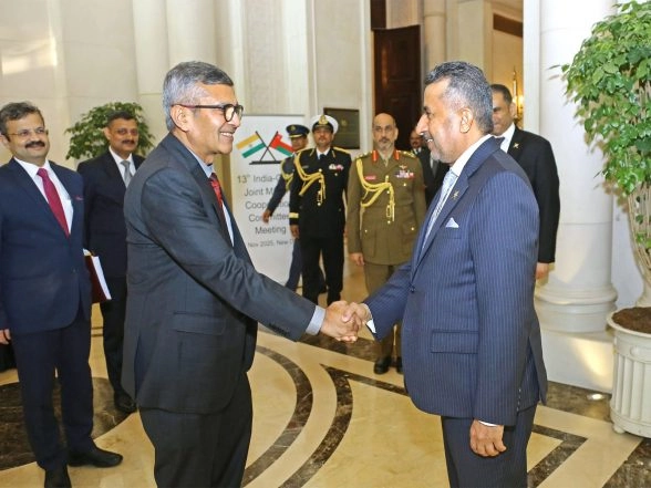World News | India, Oman Strengthen Defence Ties;  Focus on Logistics Complex, Co-development at JMCC Meet