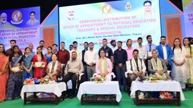 India News | Tripura Govt Ensures Merit-based, Transparent Recruitment: CM Manik Saha