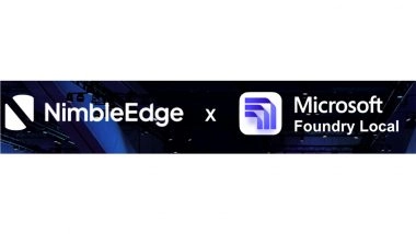 Business News | NimbleEdge Contributes to Microsoft's Foundry Local, Unlocking Next-Gen On-Device AI for Android