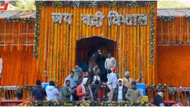 India News | Uttarakhand: Badrinath Dham Portals to Close for Winter Today