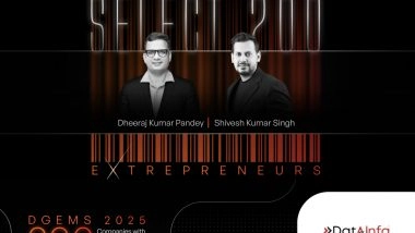 Business News | DatAInfa Selected for Forbes India DGEMS 2025 as a Global Data-AI Transformation Leader