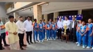 Sports News | Karnataka BJP President BY Vijayendra Felicitates Team India for Winning T20 Blind Women's World Cup 2025