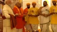 India News | PM Modi Performs Pooja at Ram Lalla Garbha Grah in Shri Ram Janmabhoomi Temple in Ayodhya