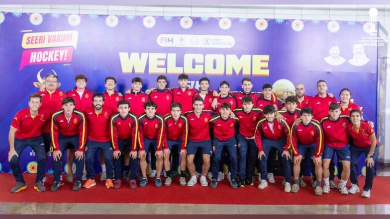 Sports News | Men's Junior World Cup: Japan, Chile, Spain, and Austria Arrive in India