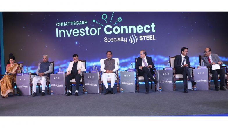 India News | Chhattisgarh Receives Rs 6,826.25 Crore Investment Proposal in Steel and Tourism Sector, to Generate 3,037 Jobs