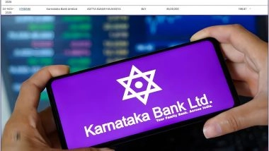 Business News | Halwasiya Adds Another 45 Lakh Shares To Karnataka Bank Stake, Signalling Serious Long-Term Entry