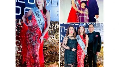Business News | Radhika Bhushan Wins Mrs Super Model Universe 2025 in Shenzhen, China