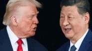 World News | Trump to Visit China in April on Xi Invite, Reciprocates with White House Invite for China Prez Next Year