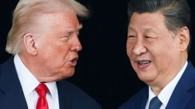 World News | Trump to Visit China in April on Xi Invite, Reciprocates with White House Invite for China Prez Next Year