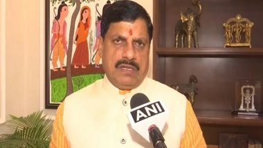 India News | MP CM Mohan Yadav Extends Greetings as PM Modi Hoists Saffron Flag Atop Ayodhya Ram Temple