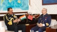 World News | Indian, Moroccan Navy Discuss Deeper Maritime Cooperation, Focus on Training Exchanges