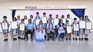 Business News | From Art to Science, Dance to Literature: FIITJEE Global School Vellore Students Celebrate 16 Elite World Records Achievements