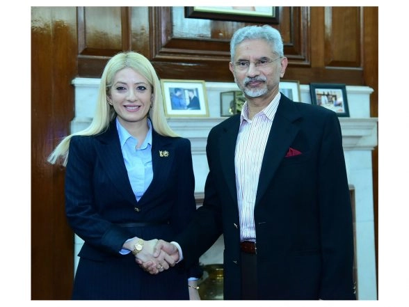 World News |  Jaishankar Meets Cyprus Parliamentary Delegation, Calls Ties "anchored in Shared Democratic Values'
