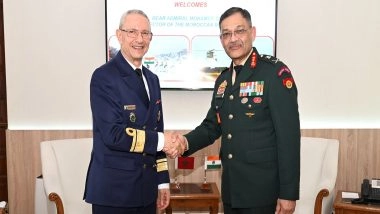 World News | Inspector of Royal Moroccan Navy Meets Vice Chief of Army Staff to Boost Defence Cooperation