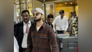 Entertainment News | Virat Kohli Spotted at Mumbai Airport; Playfully Engages with Paps, Poses for Photos