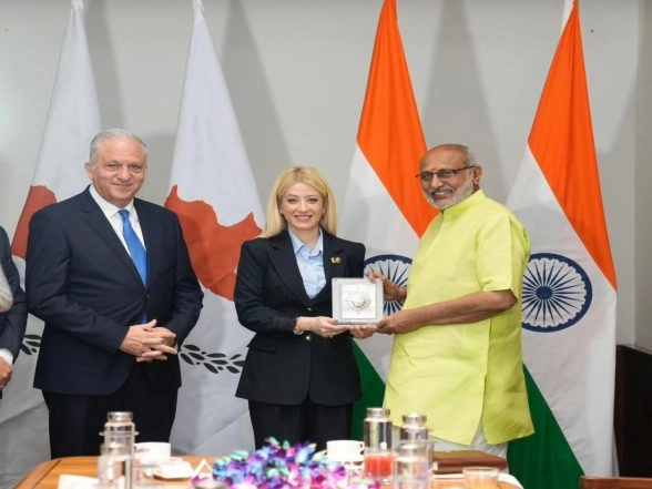 World News | VP Radhakrishnan Discusses Bilateral Relationship with Cyprus Delegation