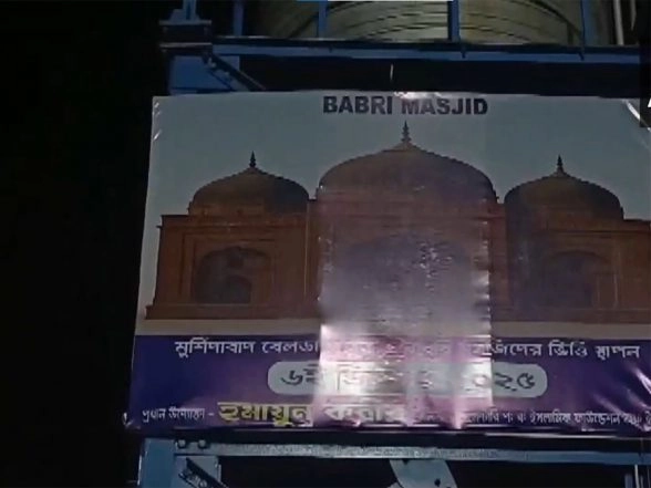 India News | West Bengal: Babri Masjid Posters Surface in Murshidabad; TMC MLA Kabir Sets Foundation Date for Dec 6