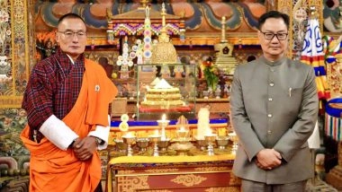World News | Holy Buddha Relics Bid Farewell from Thimphu in Ceremony Attended by Bhutanese Leadership