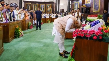 India News | PM Modi Urges Citizens to Prioritise Constitutional Duties on Samvidhan Diwas