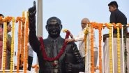 India News | Gujarat CM Patel Pays Tribute to BR Ambedkar's Statue in Gandhinagar on Constitution Day