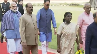 India News | President Murmu, PM Modi at Samvidhan Sadan for Event Marking Constitution Day