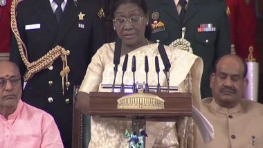 India News | 'Samivdhan Diwas' Celebrations: Prez Murmu Congratulates MPs for Upholding Vision of Constitution Framers