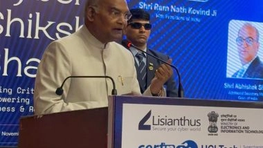 India News | Protection Must Grow as Fast as Innovation: Ram Nath Kovind Calls for Robust Cybersecurity