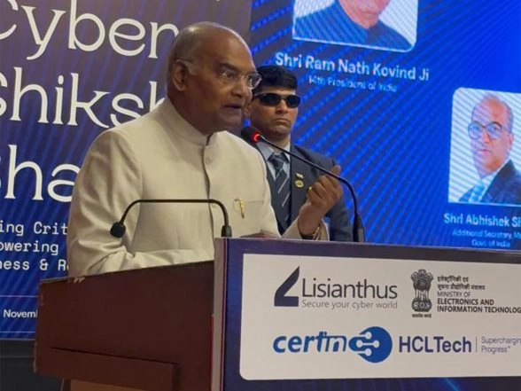 India News | Protection Must Grow as Fast as Innovation: Ram Nath Kovind Calls for Robust Cybersecurity