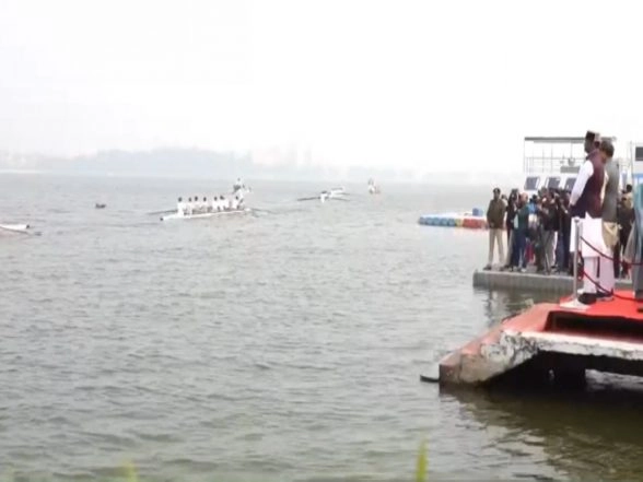 India News | MP: CM Yadav Inaugurates 45th Junior National Rowing Championship and 8th Inter-State Challengers Rowing Championship