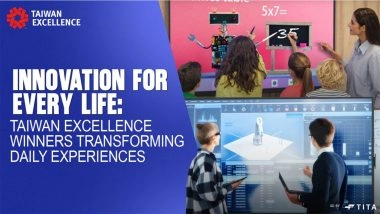 Business News | Innovation for Every Life: Taiwan Excellence Winners Transforming Daily Experiences