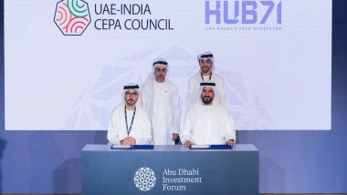 Business News | India-UAE CEPA Council Backs High-growth Startups with Soft-landing Support in UAE