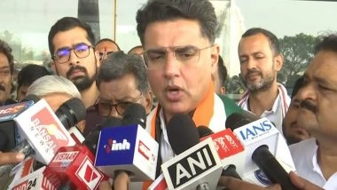 India News | 'Congress Will Not Tolerate Deletion of Rightful Voters' Says Congress' Sachin Pilot on SIR