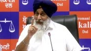 India News | Punjab: Sukhbir Badal Announces New SAD Constituency Incharges