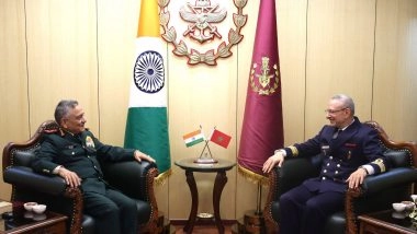 World News |  India, Morocco Discuss Defence Exports and Maritime Security in High-level Military Talks