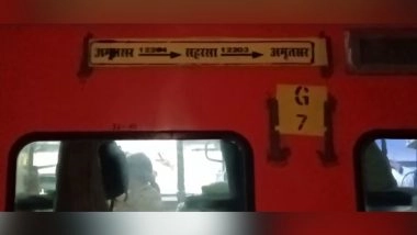 India News | Uttar Pradesh: Major Accident Averted as Truck Falls on Railway Track in Barabanki