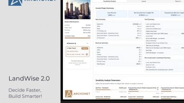 Business News | Archonet Redefines Real Estate Decision Making with the Launch of LandWise 2.0