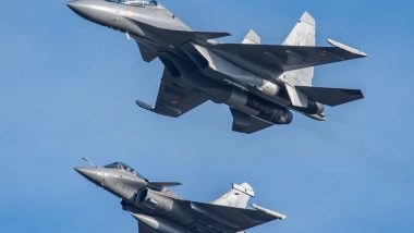 World News |   France: Indian Air Force Shares Stunning Visuals from Bilateral Air Exercise Garuda 2025