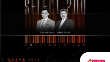 Business News | Culture Holidays Recognised in Forbes India DGEMS 2025 Select 200