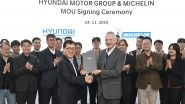 Business News | Hyundai, Kia Join Hands with Michelin to Develop Next-generation Tyres